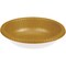 Party Central Disposable Paper Party Banquet Dinner Bowls - 20 oz - Gold - Club Pack of 200